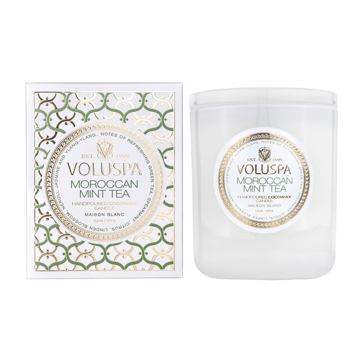 Classic Maison Blanc Duftkerze 60 Stunden - Moroccan Mint Tea - Voluspa