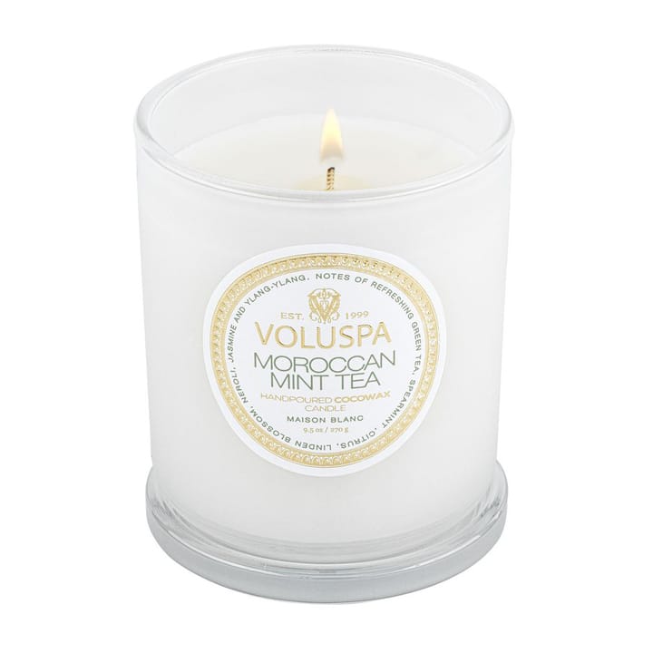 Classic Maison Blanc Duftkerze 60 Stunden, Moroccan Mint Tea Voluspa