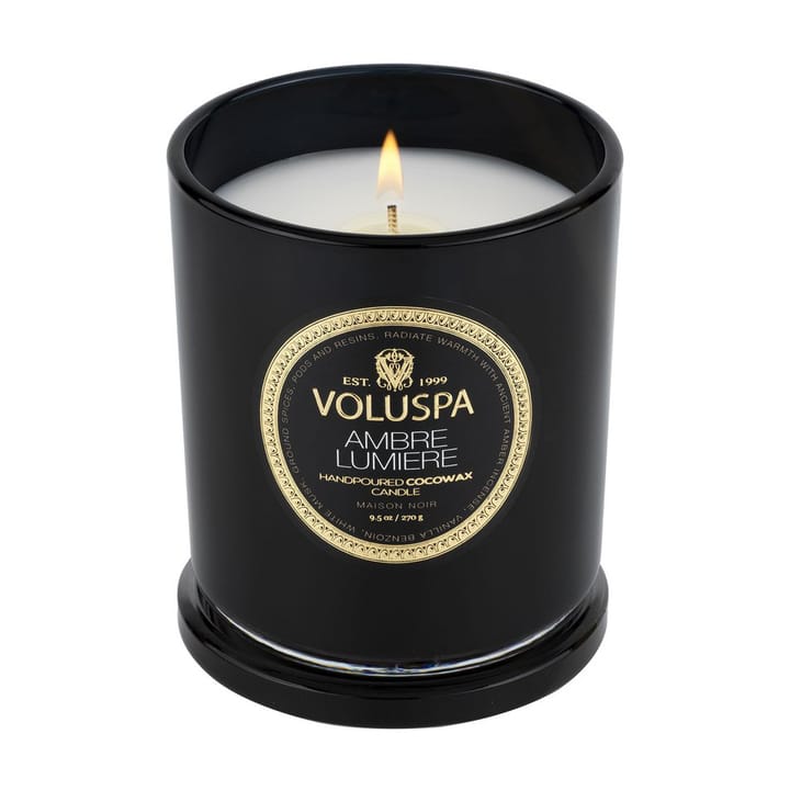 Classic Maison Noir Duftkerze 60 Stunden - Ambre Lumiere - Voluspa