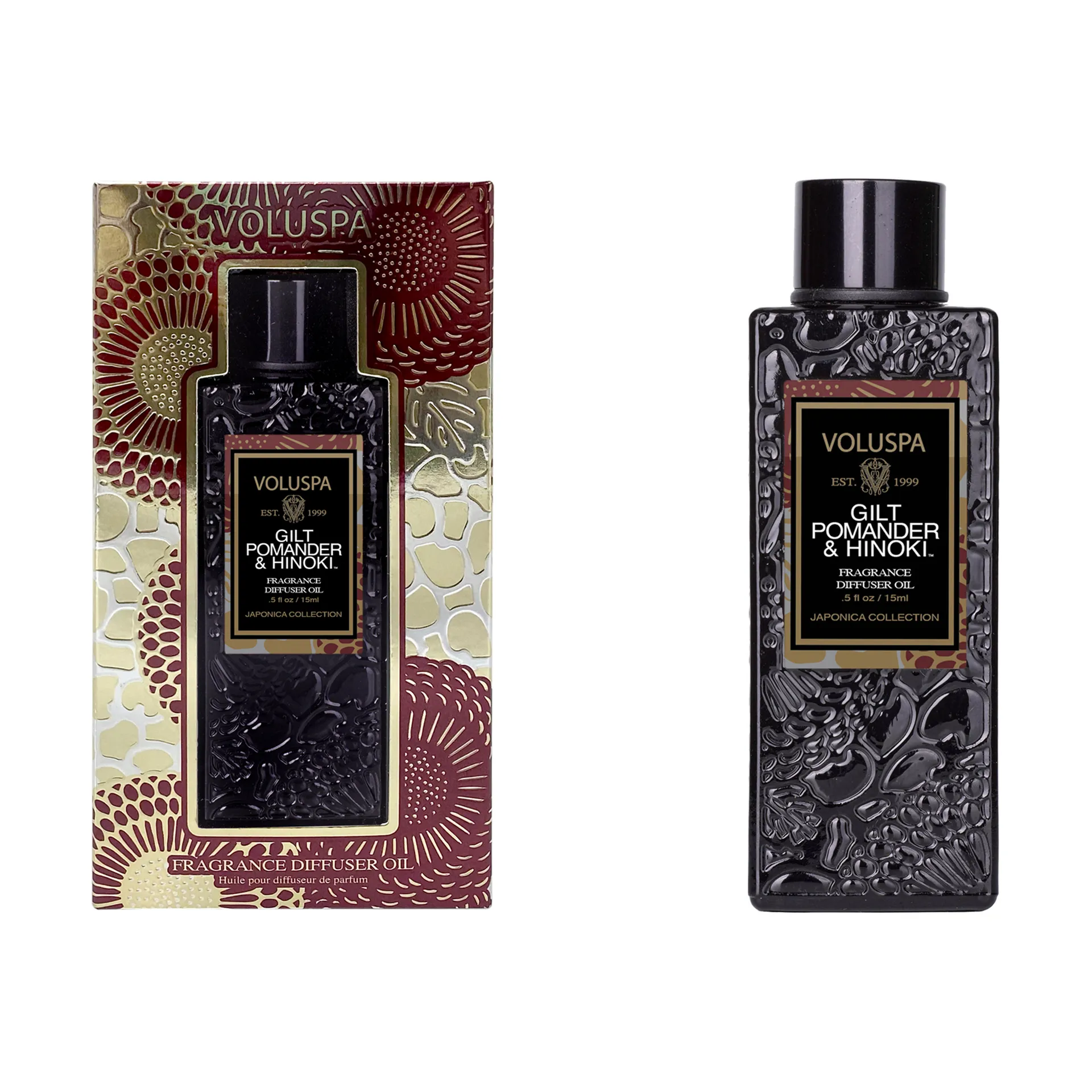 Gilt Pomander & Hinoki ätherisches Öl, 15 ml Voluspa