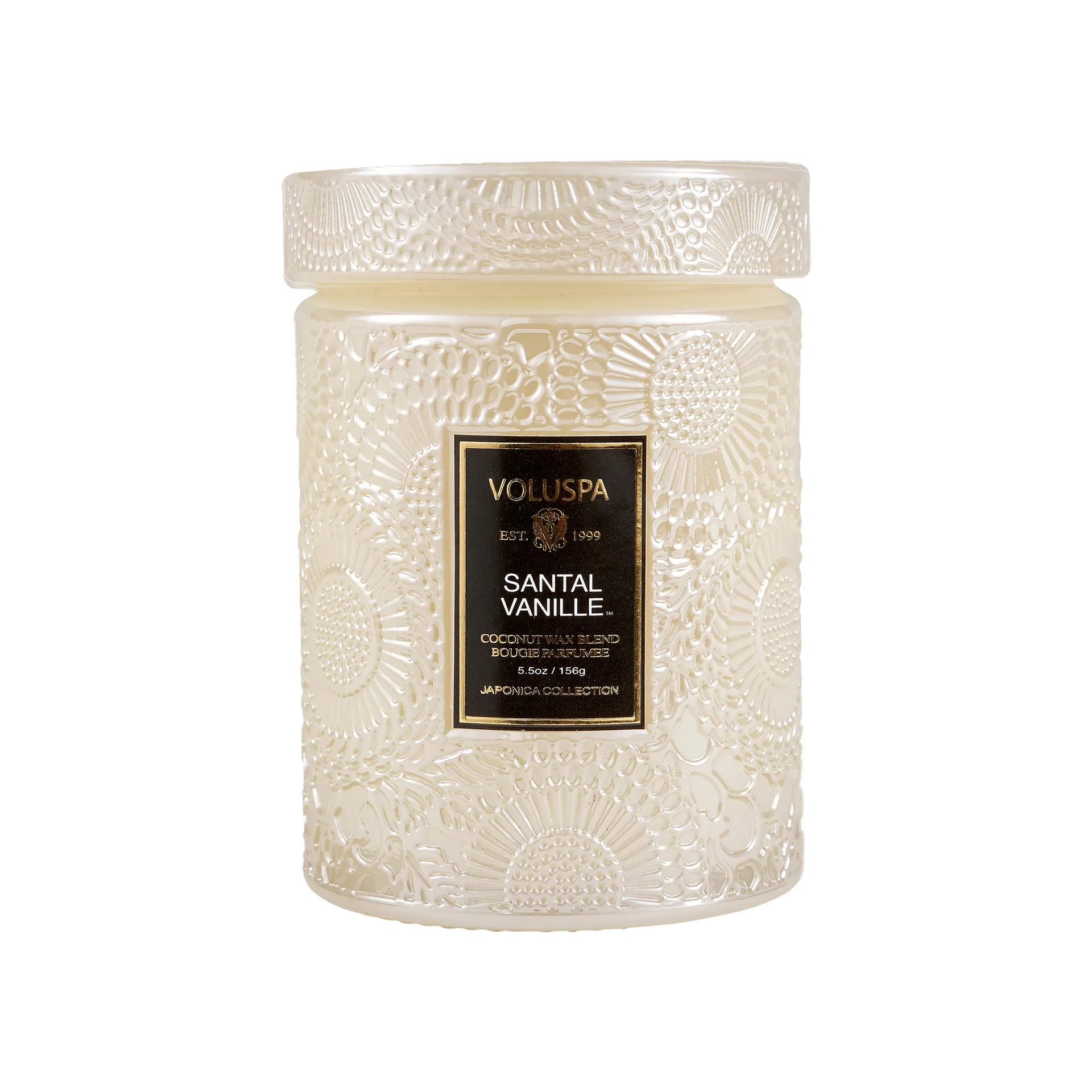 Japonica Duftkerze in Glasdose 50 Stunden, Santal Vanille Voluspa