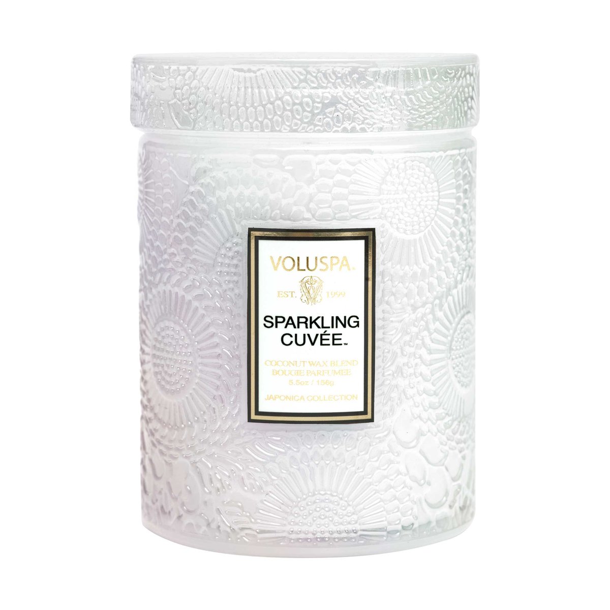 Voluspa Japonica Duftkerze in Glasdose 50 Stunden Sparkling Cuvée