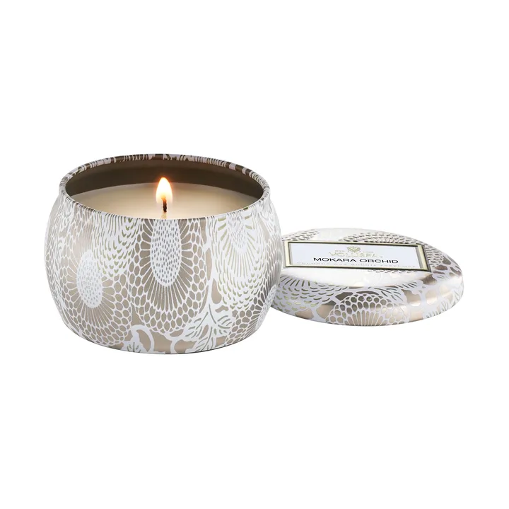 Japonica Mini Tin Duftkerze 25 Stunden - Mokara Orchid - Voluspa