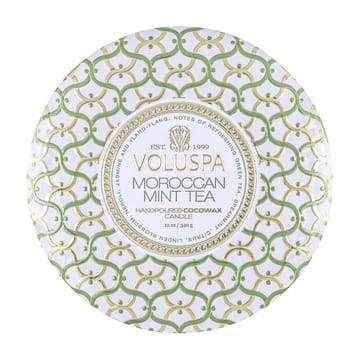 Maison Blanc 3-wick Tin Duftkerze 40 Stunden - Moroccan Mint Tea - Voluspa