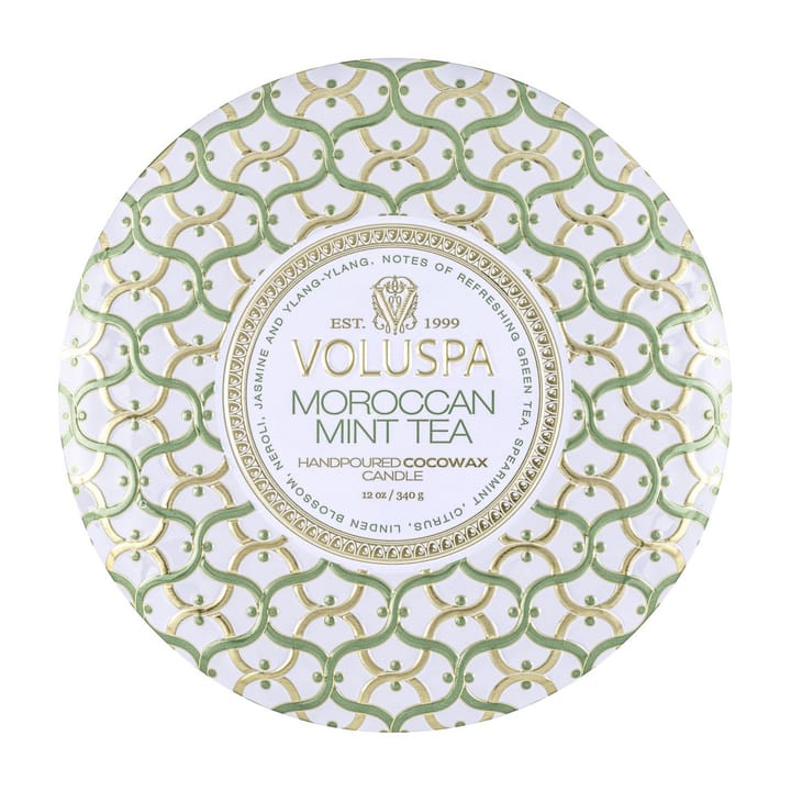 Maison Blanc 3-wick Tin Duftkerze 40 Stunden - Moroccan Mint Tea - Voluspa