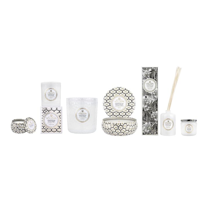 Maison Blanc Mini Tin Duftkerze 25 Stunden, Gardenia Colonia Voluspa