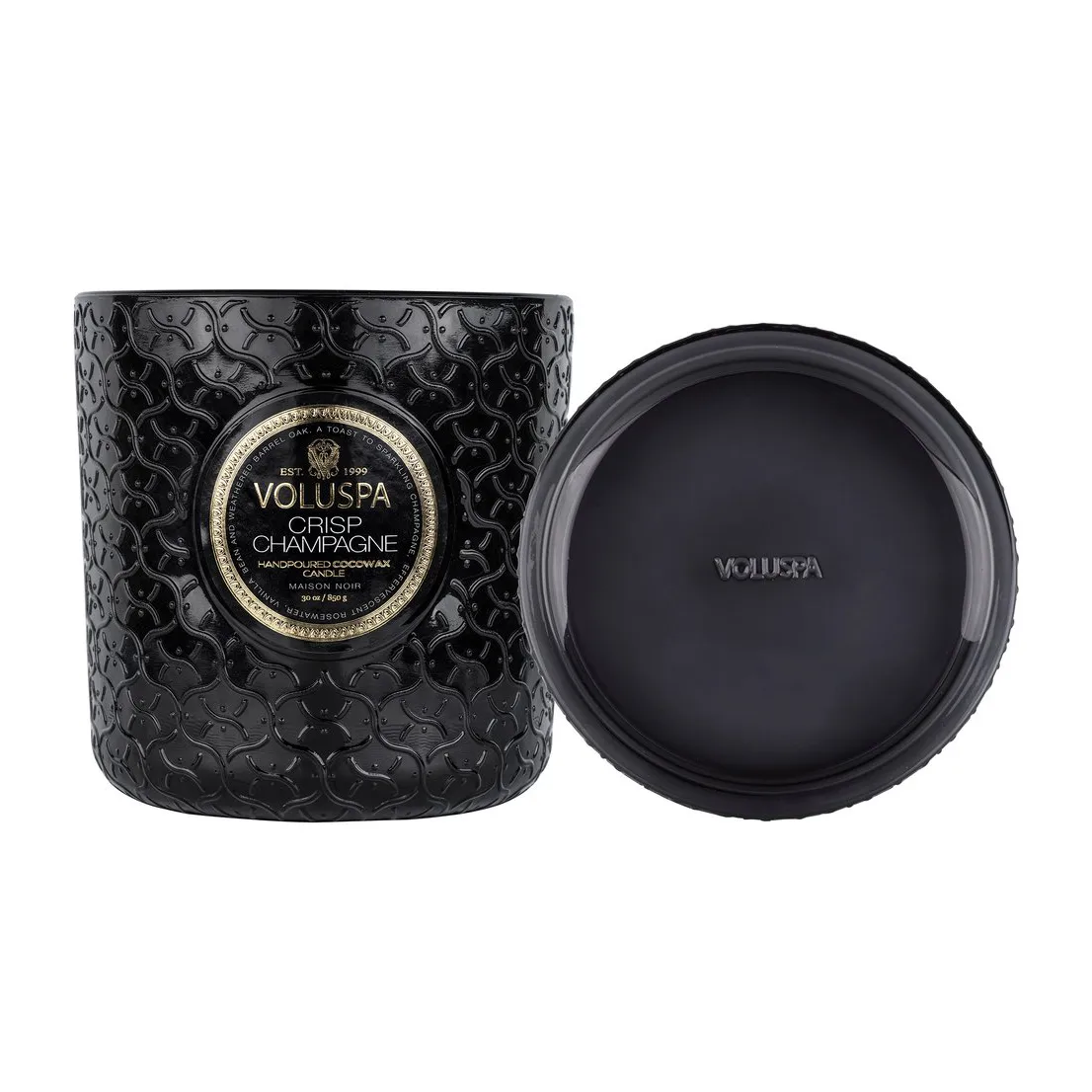 Maison Noir Luxe Duftkerze 80 Stunden, Crisp Champagne Voluspa