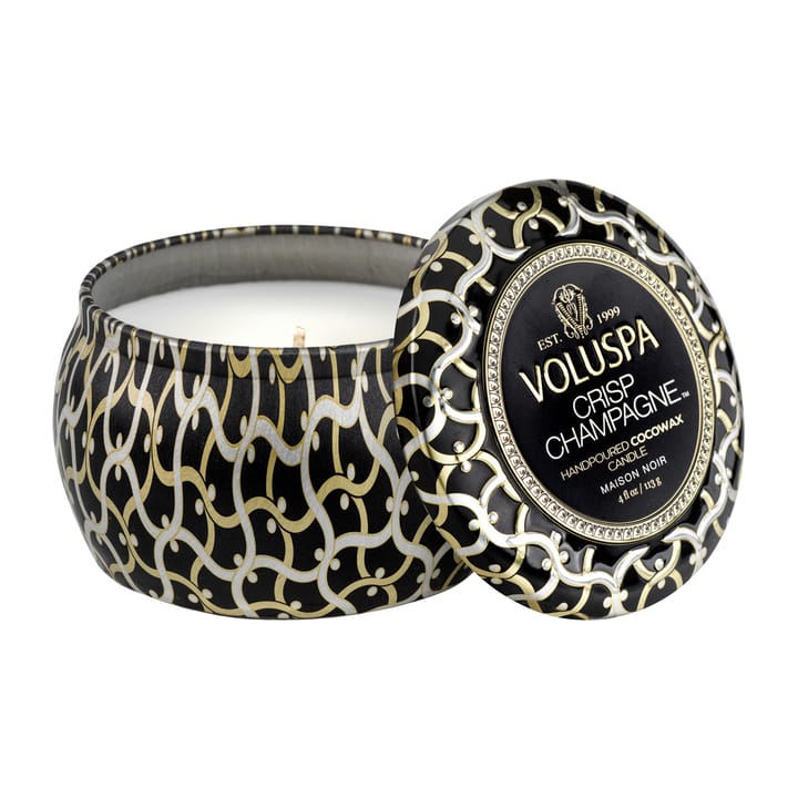 Maison Noir Mini Tin Duftkerze 25 Stunden - Crisp Champagne - Voluspa