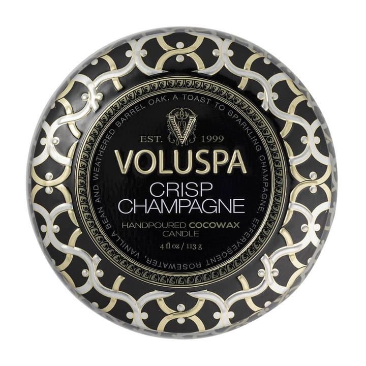 Maison Noir Mini Tin Duftkerze 25 Stunden - Crisp Champagne - Voluspa
