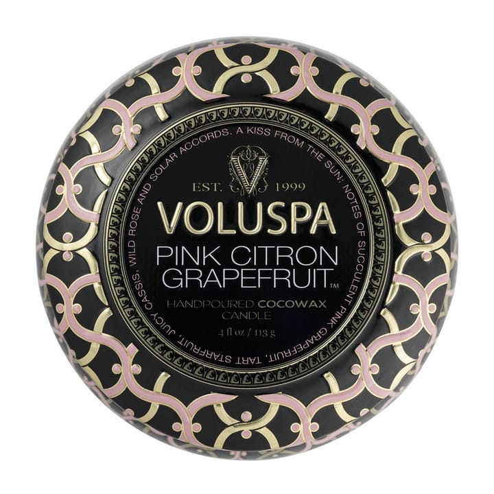 Maison Noir Mini Tin Duftkerze 25 Stunden - Pink Citron Grapefruit - Voluspa