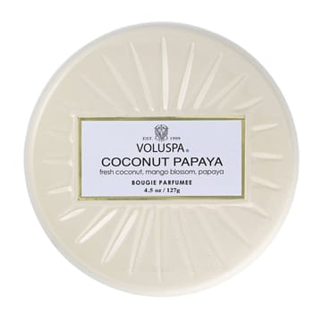 Vermeil Mini Tin Duftkerze 25 Stunden - Coconut Papaya - Voluspa