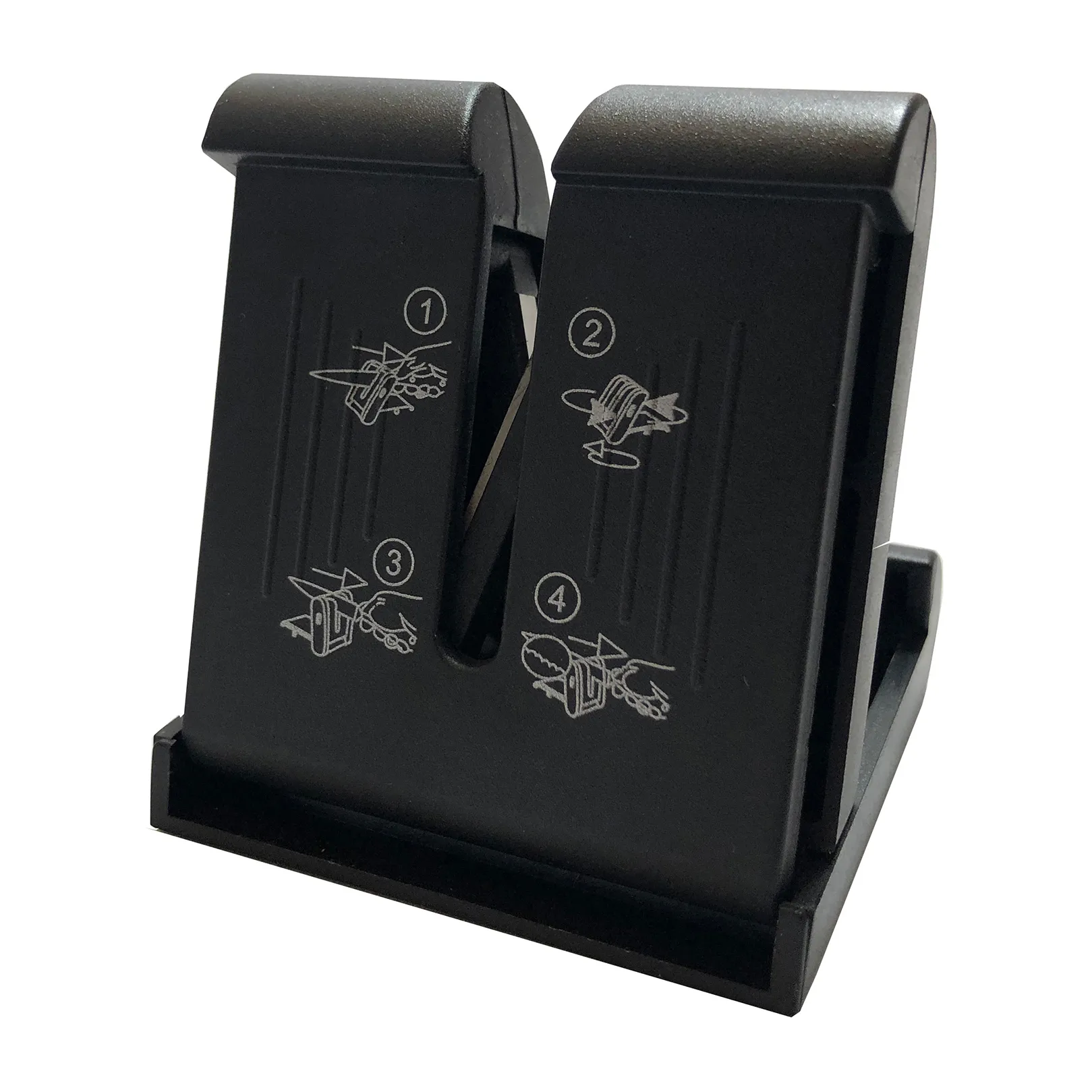 Vulkanus Pocket Messerschärfer Basic, Schwarz Vulkanus