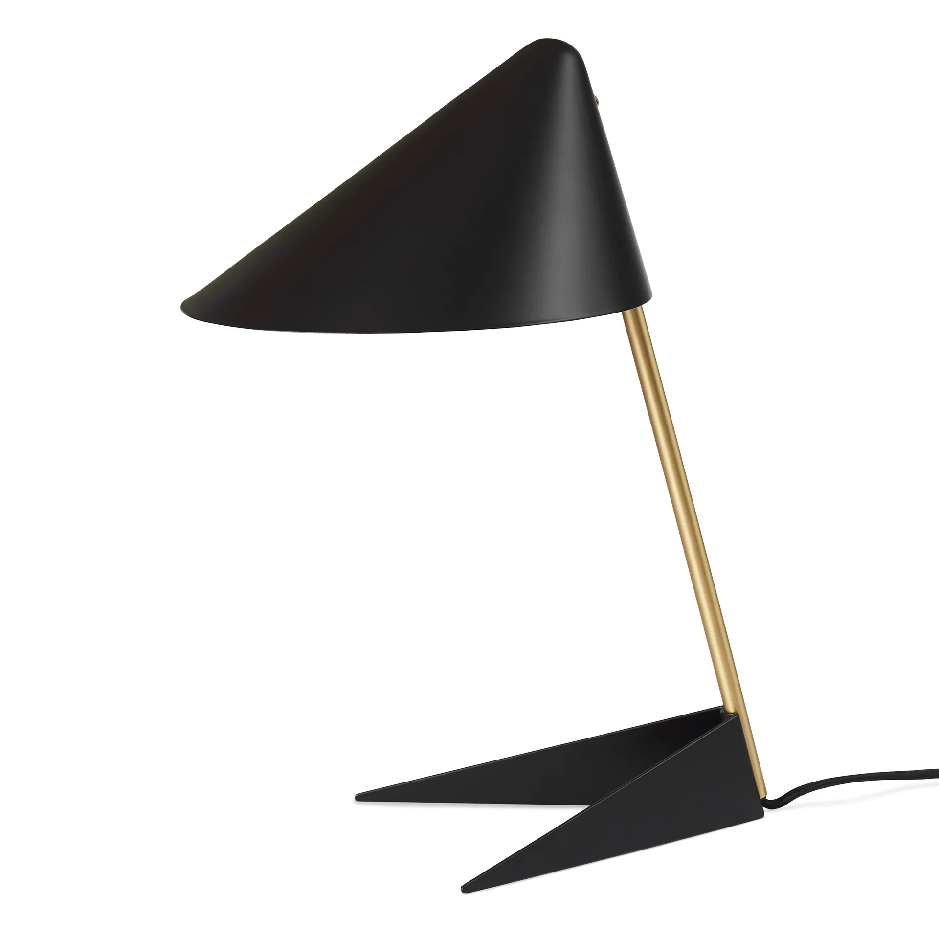 Ambience Tischleuchte, Black noir-brass Warm Nordic