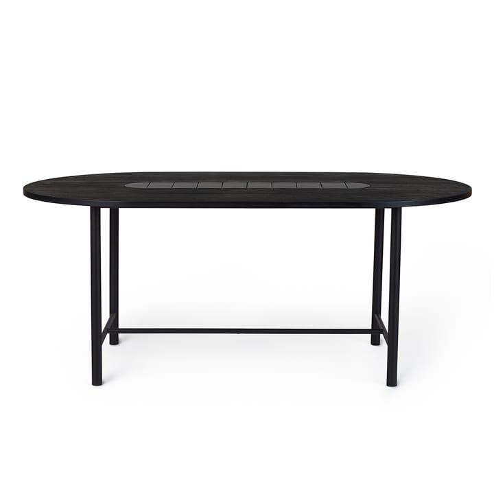 Be My Guest Tisch 180cm - Eiche schwarz geölt-schwarz - Warm Nordic