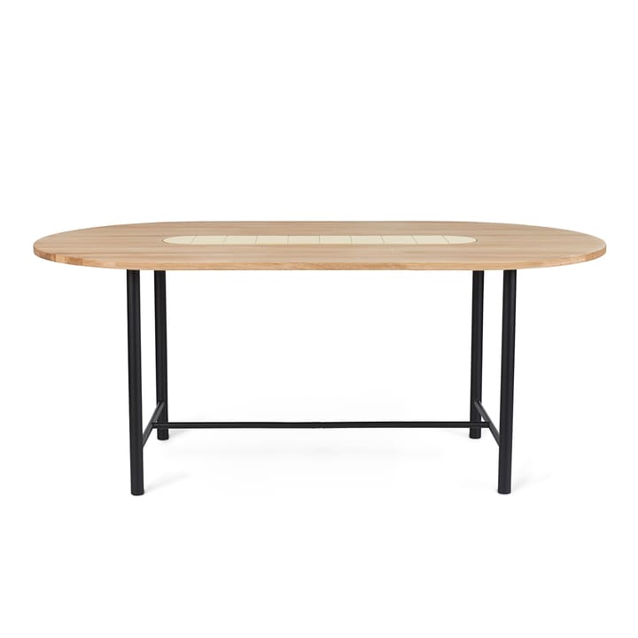 Be My Guest Tisch 180cm, Eiche weiß geölt-gelb Warm Nordic