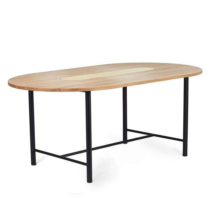 Be My Guest Tisch 180cm, Eiche weiß geölt-gelb Warm Nordic