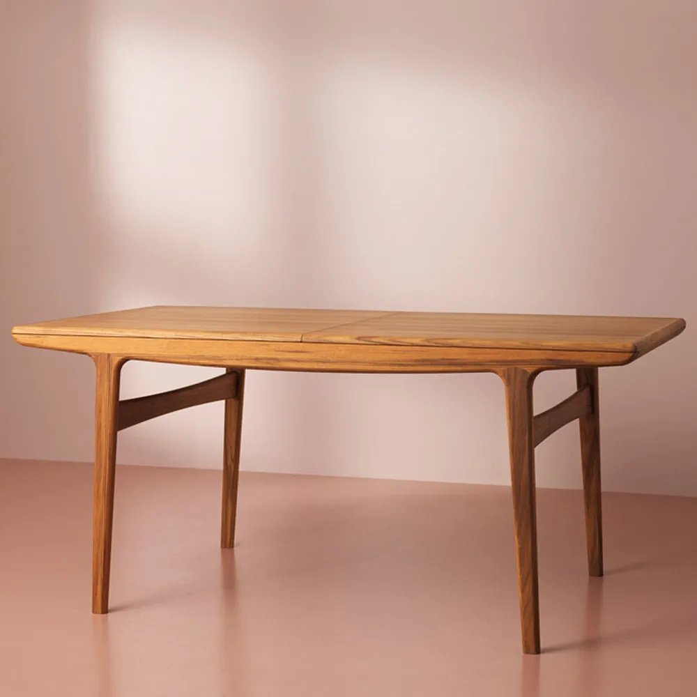 Evermore Esstisch, Eiche weiß geölt, 160cm Warm Nordic