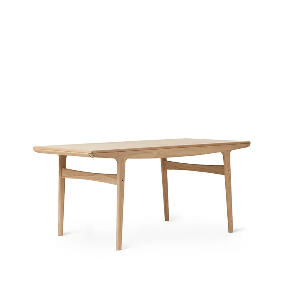 Evermore Esstisch, Eiche weiß geölt, 160cm Warm Nordic