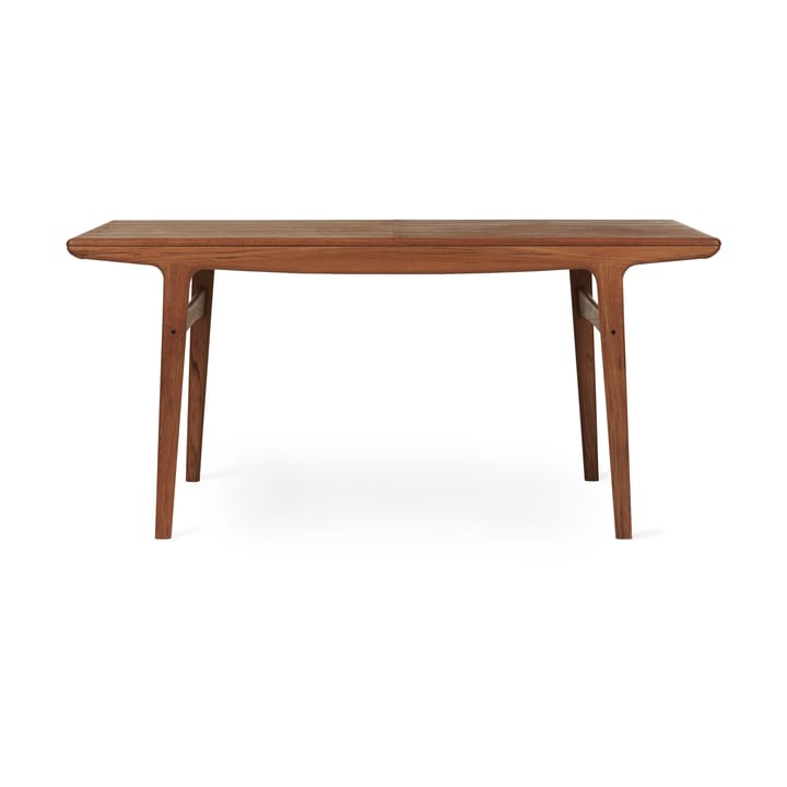 Evermore Esstisch inkl. 2 Einlegeplatten á 45 cm - Teak geölte Eiche, 160 cm - Warm Nordic