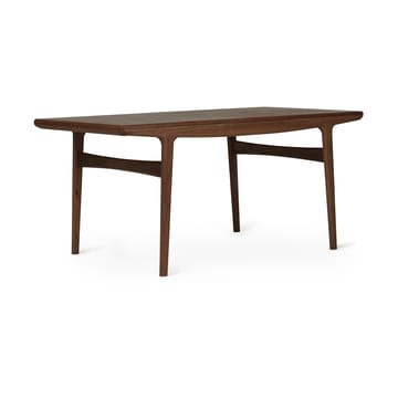 Evermore Esstisch inkl. 2 Einlegeplatten á 45 cm - Walnuss geölt, 160 cm - Warm Nordic
