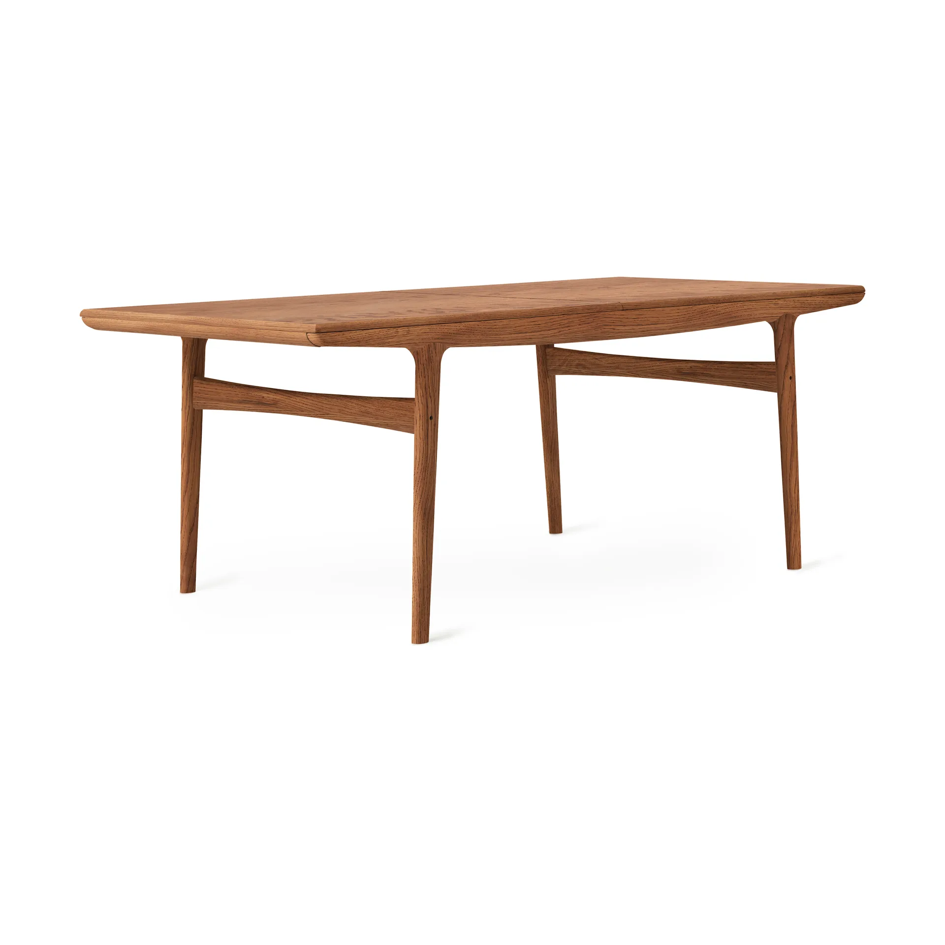 Evermore Esstisch, Teak, geölte Eiche, 190 cm Warm Nordic