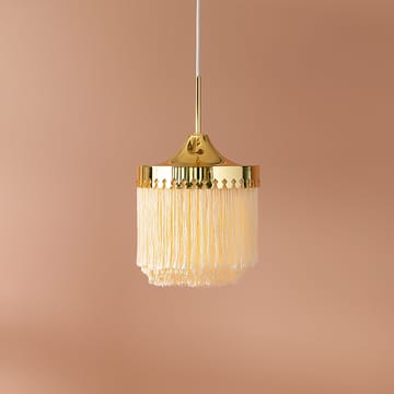 Fringe Pendelleuchte - Cream white, groß - Warm Nordic