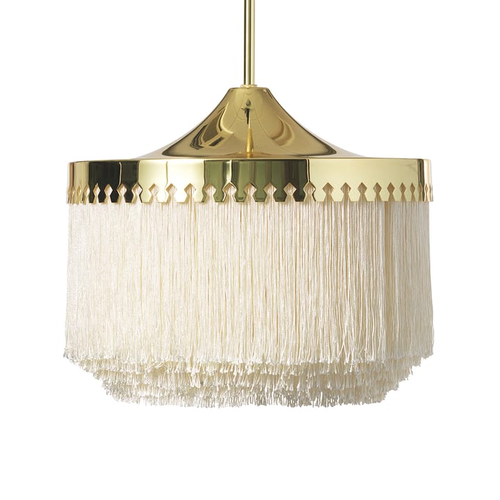 Fringe Pendelleuchte - Cream white, groß - Warm Nordic