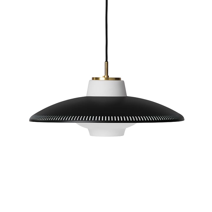 Opal Shade Pendelleuchte - Black noir, Opal sandgestrahlt - Warm Nordic