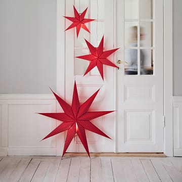 Aino Weihnachtsstern slim rot - 44cm - Watt & Veke