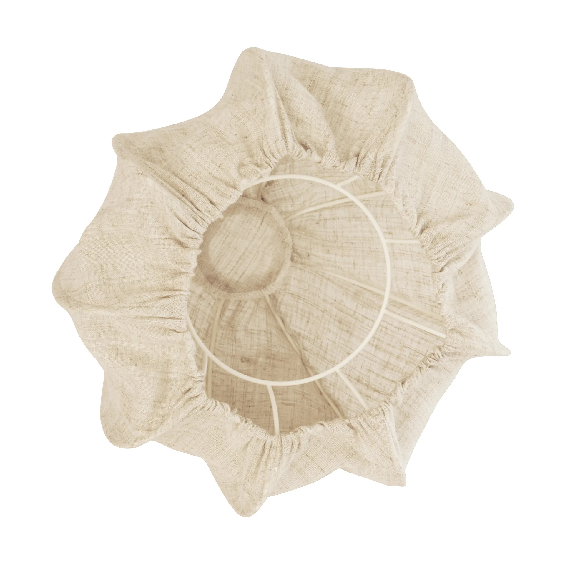 Anna Plafond mini Ø30 cm, Natural linen Watt & Veke