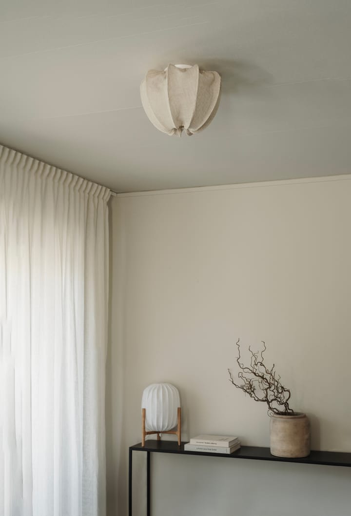 Anna Plafond mini Ø30 cm, Natural linen Watt & Veke