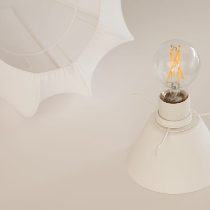 Anna Plafond mini Ø30 cm, White cotton Watt & Veke