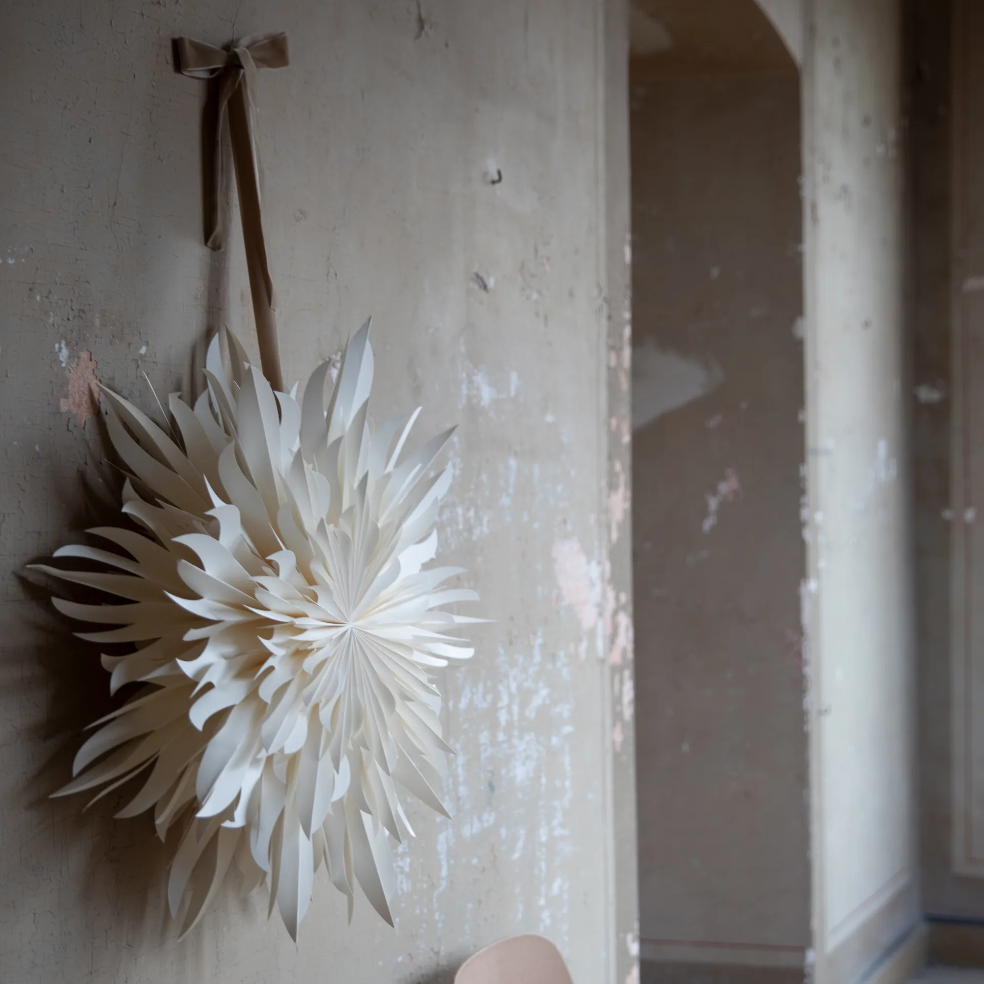 Eldig Weihnachtsstern Ø70cm, Weiß Watt & Veke