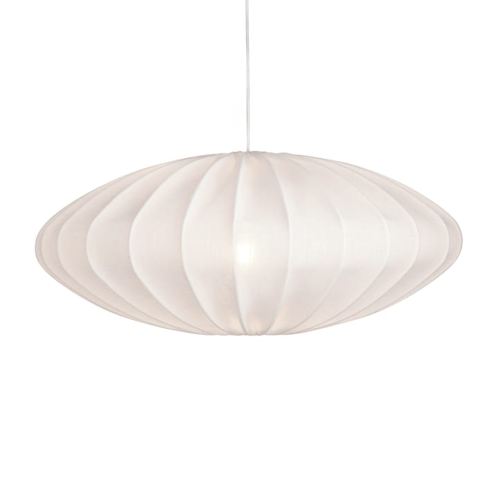 Ellipse Leuchtenschirm 65cm Leinen - Weiß - Watt & Veke