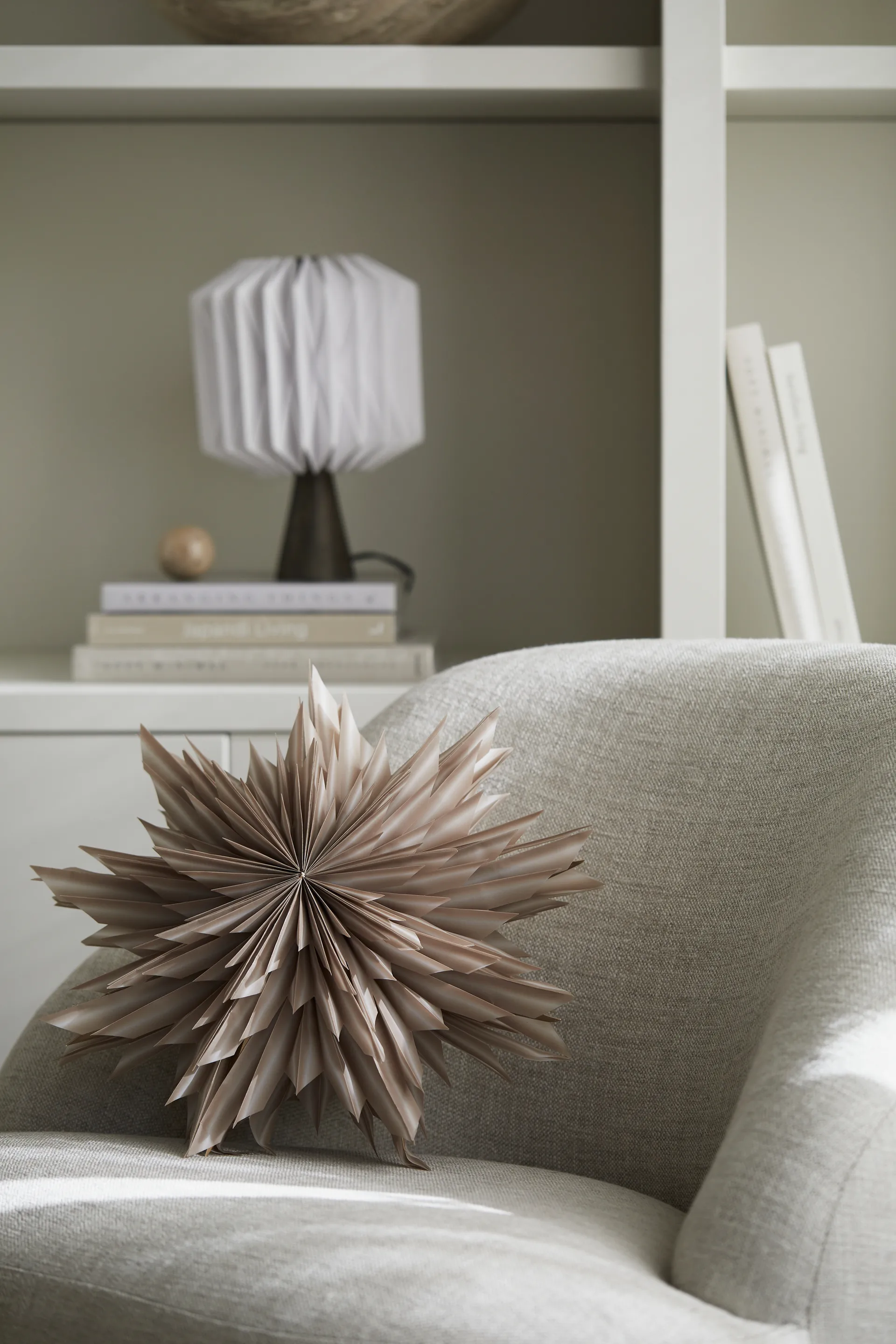 Helena Adventsstern Ø44 cm, Beige Watt & Veke