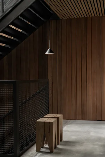 Kuro Pendelleuchte - Black, Ø17 x 9 cm - Watt & Veke