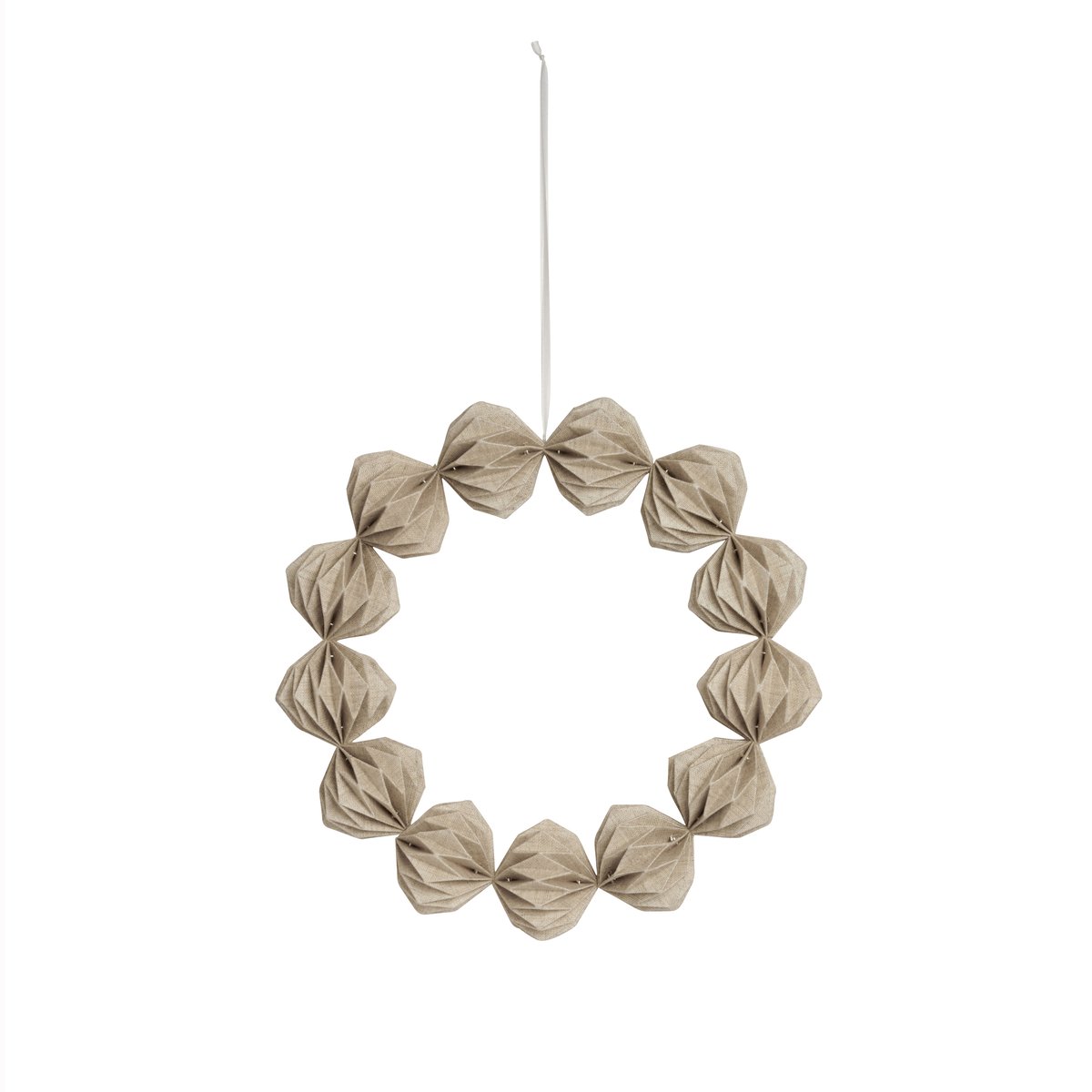 Watt & Veke Linn Krans Ø40cm Natural