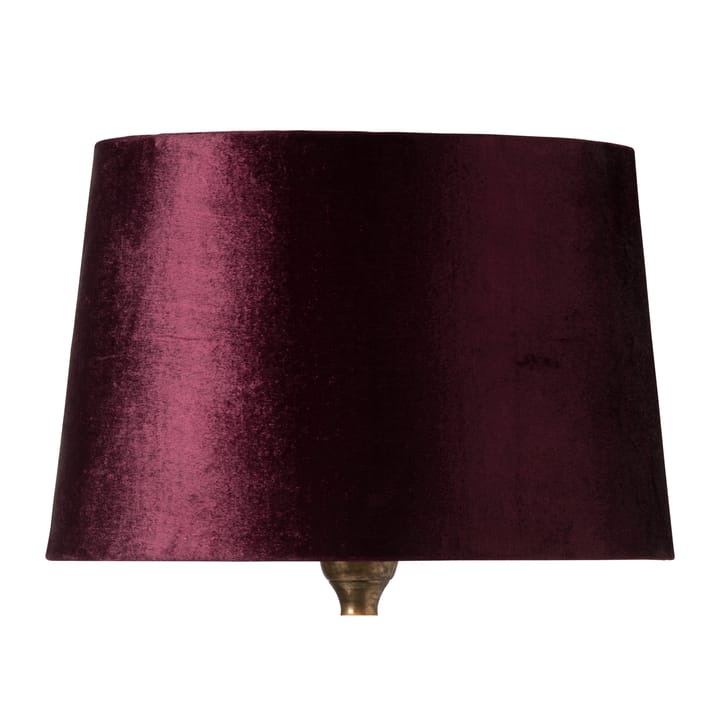 Lola Lampenschirm 33cm, Dunkel rot Watt & Veke