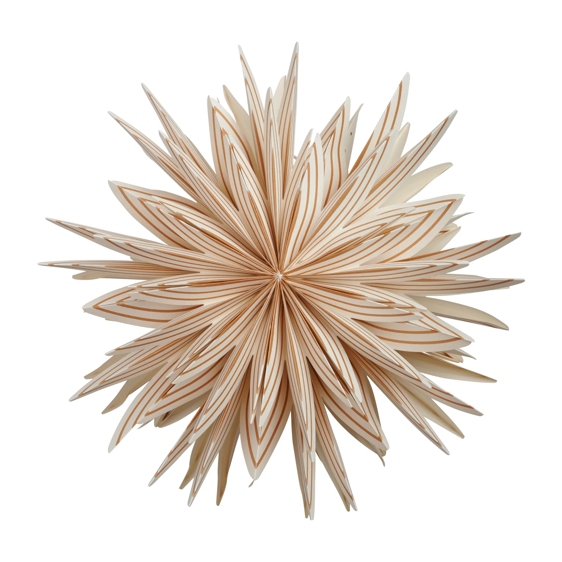 Lovisa Adventsstern Ø50cm, Weiß-gold Watt & Veke