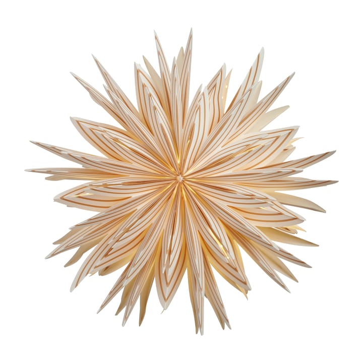 Lovisa Adventsstern Ø50cm, Weiß-gold Watt & Veke
