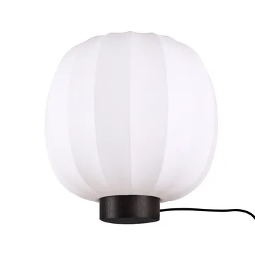 Lunari Tischlampe - White-Dunkle Esche, Ø30x32 cm - Watt & Veke