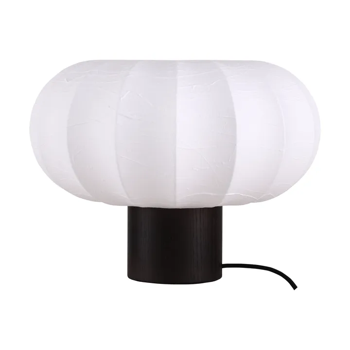 Lunari Tischlampe - White-Dunkle Esche, Ø32x24 cm - Watt & Veke
