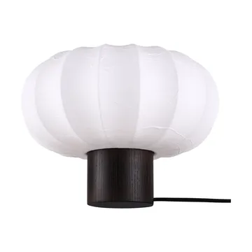 Lunari Tischlampe - White-Dunkle Esche, Ø32x24 cm - Watt & Veke