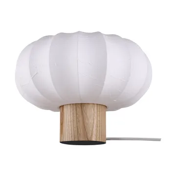 Lunari Tischlampe - White-Natur-Esche, Ø32x24 cm - Watt & Veke