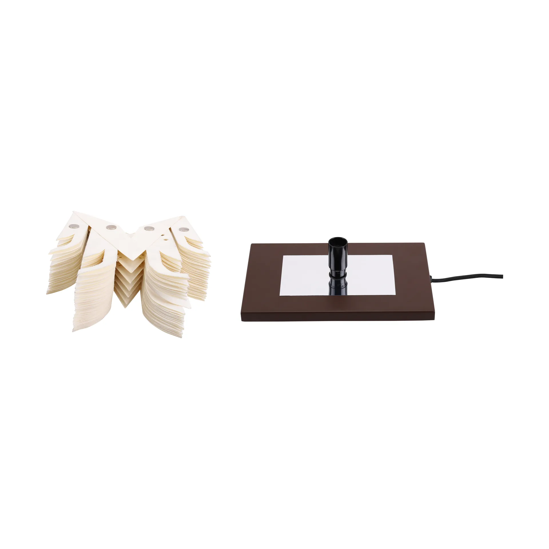 Mezza Clara Tischstern, White-coffee Watt & Veke