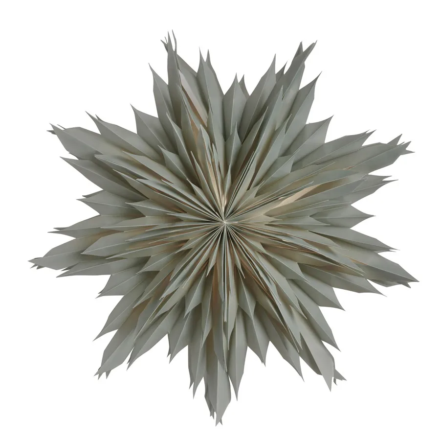 Oslo Weihnachtsstern Ø60cm, Grau Watt & Veke