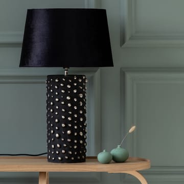 Peggy Lampenfuß 28cm - Schwarz-silber - Watt & Veke