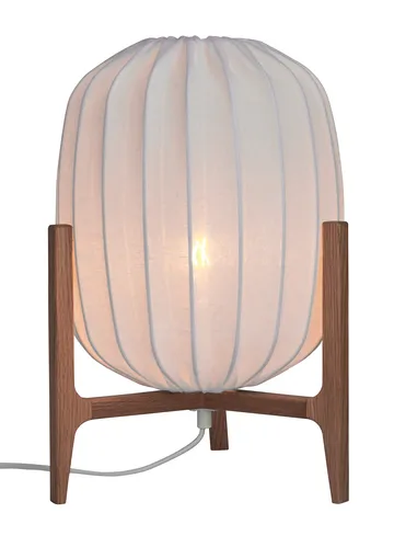 Prisma Tischleuchte - Oak-white, Ø27x42 cm - Watt & Veke