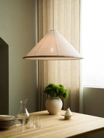 Shiro Pendelleuchte - Weiß, Ø60x29 cm - Watt & Veke