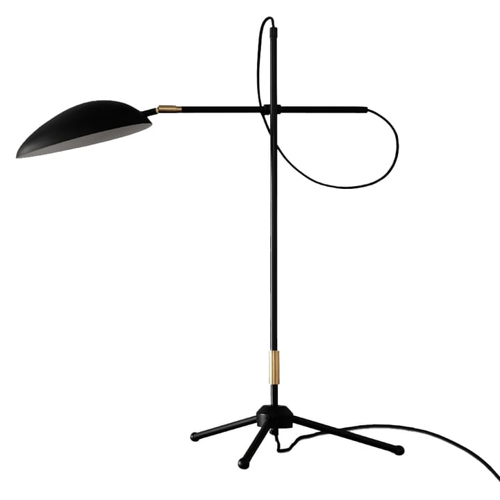 Spoon Tischleuchte - Matt schwarz, Messing - Watt & Veke